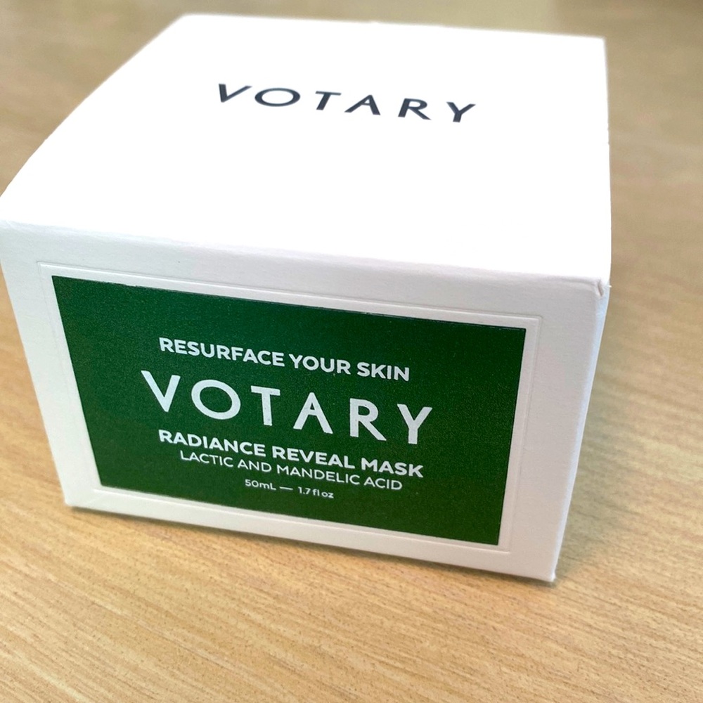 Votary Radiance Reveal Face Mask Lactic and Mandelic Acid